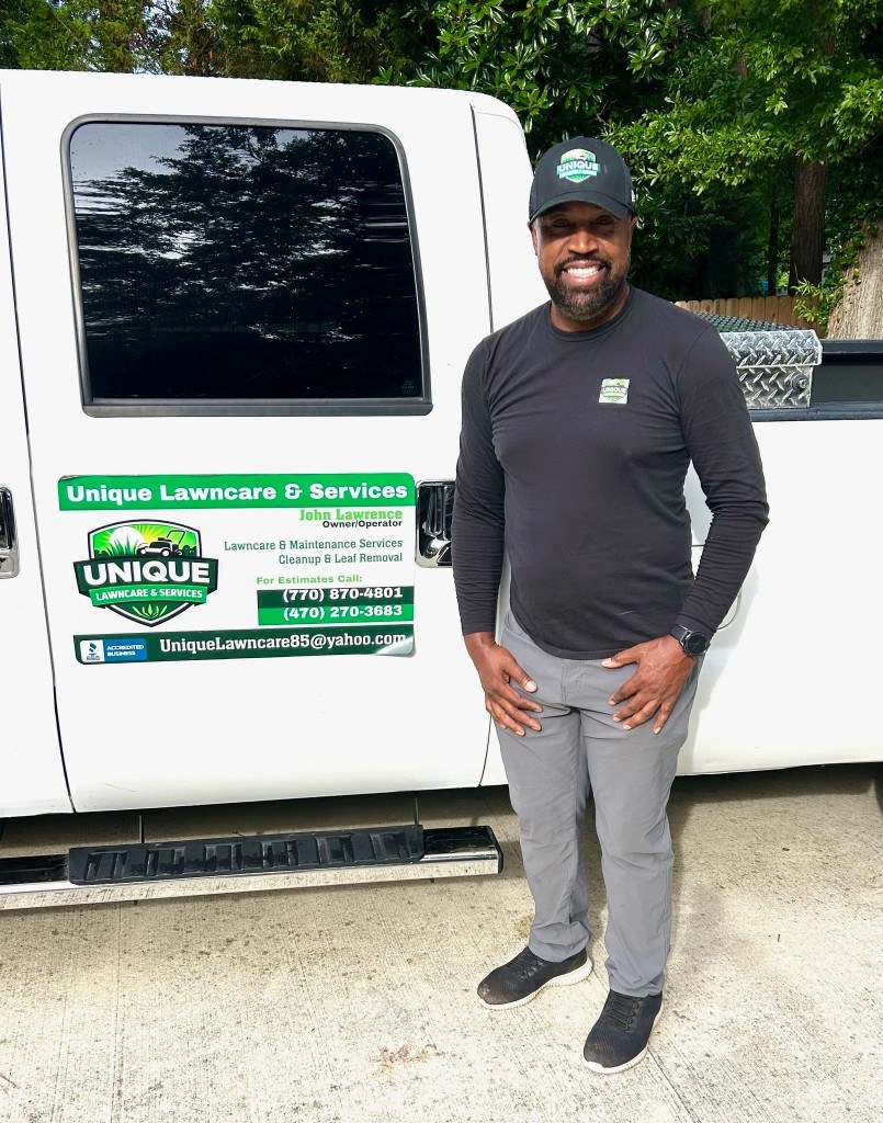 Unique Lawncare owner — professional lawn care in Loganville, GA